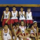 NIÑOS PARTICIPAN DE UN ENCUENTRO NACIONAL DE MINI BASQUET.