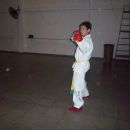 Joven deportista refuerza su entrenamiento para un torneo internacional