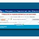 Eleciones 2013: ya se puede consultar el padrón definitivo