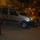 CHOQUE ENTRE UNA MOTO Y UNA RENUALT KANGOO