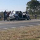 TRES VEHÍCULOS PROTAGONIZARON ACCIDENTE EN LA RUTA 11 