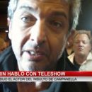 Darín bancó a Campanella: