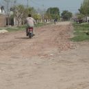 Mejorado de calles en barrio Carlos Gardel Chico
