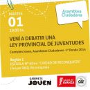 Se debatirá una Ley Provincial de Juventudes