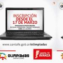 OLIMPIADAS SANTAFESINAS RECORDATORIO DE PLAZOS DE INSCIPCIOONES