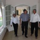 RUBEO VISITÓ EL HOSPITAL REGIONAL DE VERA
