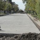 ENTREGA DE PENSIONES Y AVANZA  LA PAVIMENTACION DE 9 DE JULIO EN CALCHAQUI