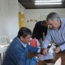 Pucheta entregó subsidios a escuelas secundarias de Calchaquí