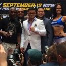 Arrancó la promo Mayweather-Maidana