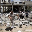 Nueve palestinos muertos en el bombardeo de una escuela en Rafah