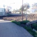 COMENZARON LAS OBRAS DE PAVIMENTO EN CALLE HIPOLITO IRIGOYEN