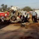 Santiago del Estero: al menos 10 muertos por un choque entre un camión de YPF y una combi