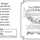 Séptima jornada cultural organiza el Anexo Calchaquí del ISP N° 4