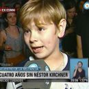 Cristina quiere conocer al niño kirchnerista que 