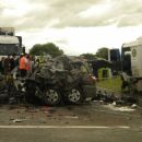 Matrimonio muere en accidente vial en proximidades a Gato Colorado