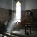 INTENSA SEMANA DE TRABAJOS EN EL TEMPLO DE VERA