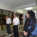 Hugo Rivoire y la  muestra fotográfica en la escuela técnica de Calchaquí