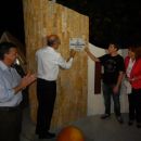 Víctor Debloc inauguro las obras en el acceso de ingreso a Romang