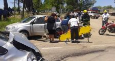 Se accidentaron en San Justo familias de Rio Negro y Reconquista