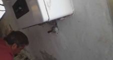 DESTROZOS  EN EL COMEDOR DE SAN MARTIN DE PORRES