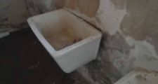 DESTROZOS  EN EL COMEDOR DE SAN MARTIN DE PORRES