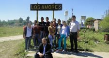De peones heroicos andando por el Norte
