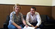 FIRMAMOS UN CONVENIO PARA LA REPARACIÓN Y MANTENIMIENTO DE LOS CAMINOS COMUNALES DE CALZADA NATURAL DEL DISTRITO