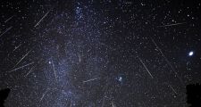 Inusual lluvia de estrellas fugaces