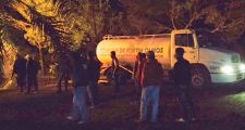 SE INCENDIO POR COMPLETO EL DESTACAMENTO POLICIAL DEL PARAJE 29.