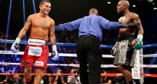 Luego de un año de la pelea con Mayweather, el