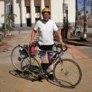 JULIO CESAR SPANGHERO PEDALEÓ HASTA LA BASILICA DE ITATÍ