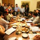 La Comisión de Seguridad recibió a Castaño y Mendoza