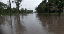Difícil situación por inundaciones en Alejandra