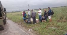 El ejército y protección civil está ayudando a nuestro norte departamental