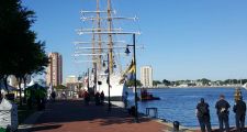 La Fragata Libertad arribó al puerto de Norfolk, en Estados Unidos