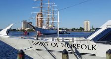 La Fragata Libertad arribó al puerto de Norfolk, en Estados Unidos
