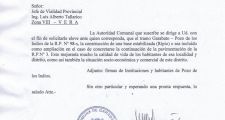PODRÍA CONCRETARSE EL VIEJO ANHELO DE MANUEL MUÑOZ, EL RIPIADO DE LA RUTA QUE UNE POZO DE LOS INDIOS CON GARABATO.