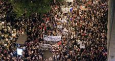  Impresionante reclamo de seguridad y justicia