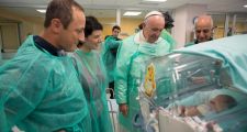 Sorpresa y alegría por la visita del Papa en dos hospitales