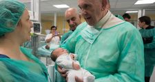 Sorpresa y alegría por la visita del Papa en dos hospitales