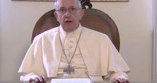 Francisco en un videomensaje a los argentinos: “Cuánto me gustaría volver a verlos”